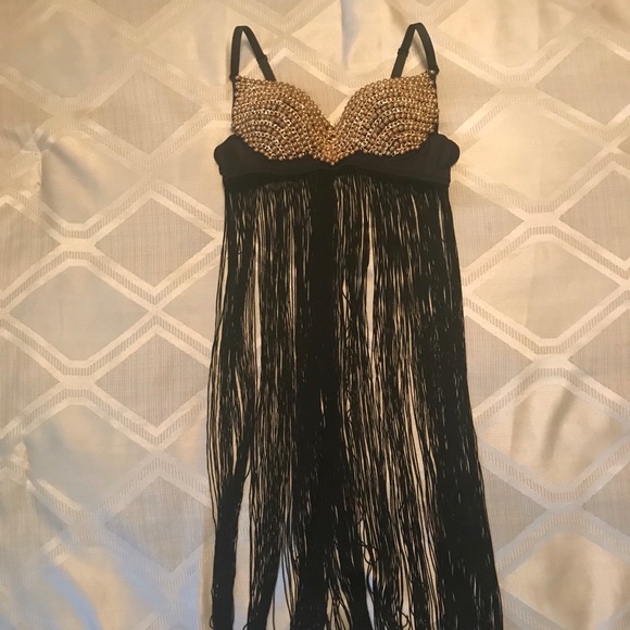 Fringe Party Bra Top - Picture 3 of 4
